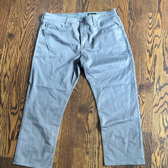 AG Adriano Goldschmied Men's Gray Slim Jeans - Picture 5 of 10
